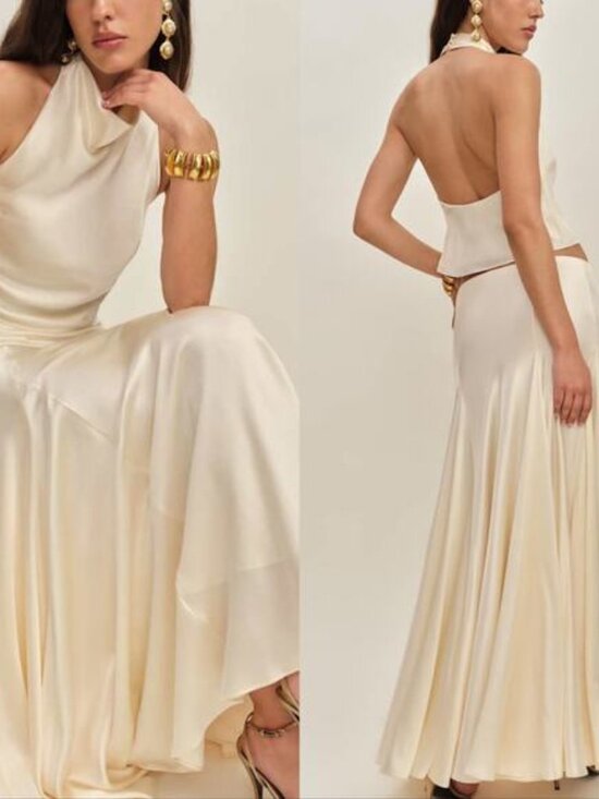 Reformation Dresses & Skirts - New Reformation Sera Silk Two Piece Set